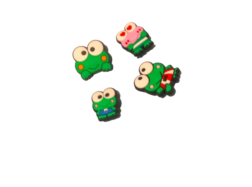 4pc Hello Kitty and Friends Keroppi Croc/Clog Jibbitz